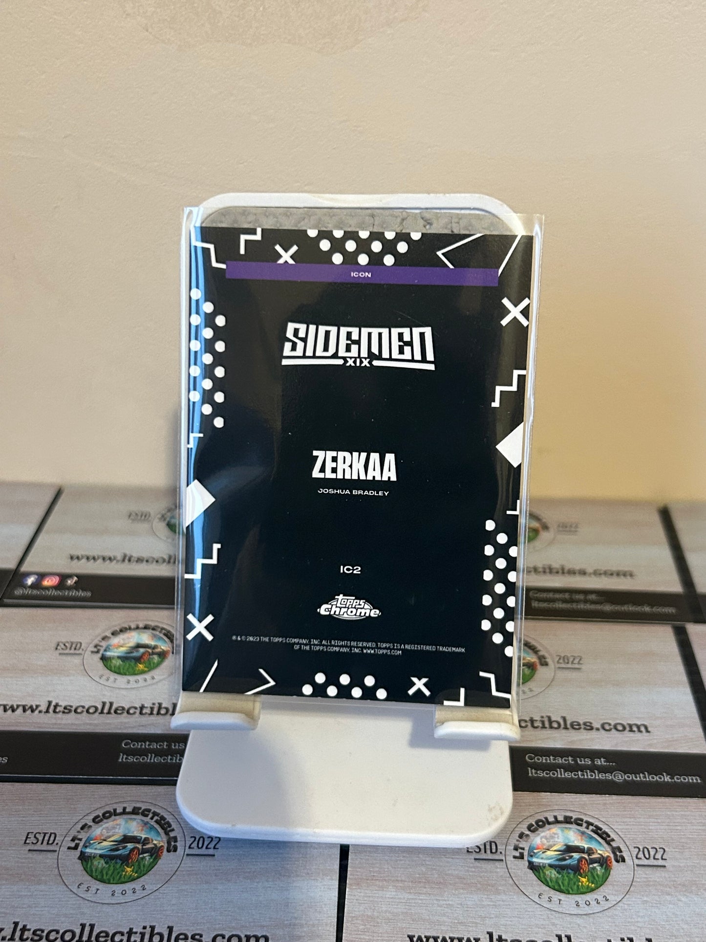 2023 Topps chrome x Sidemen - Zerkaa ICON #IC2