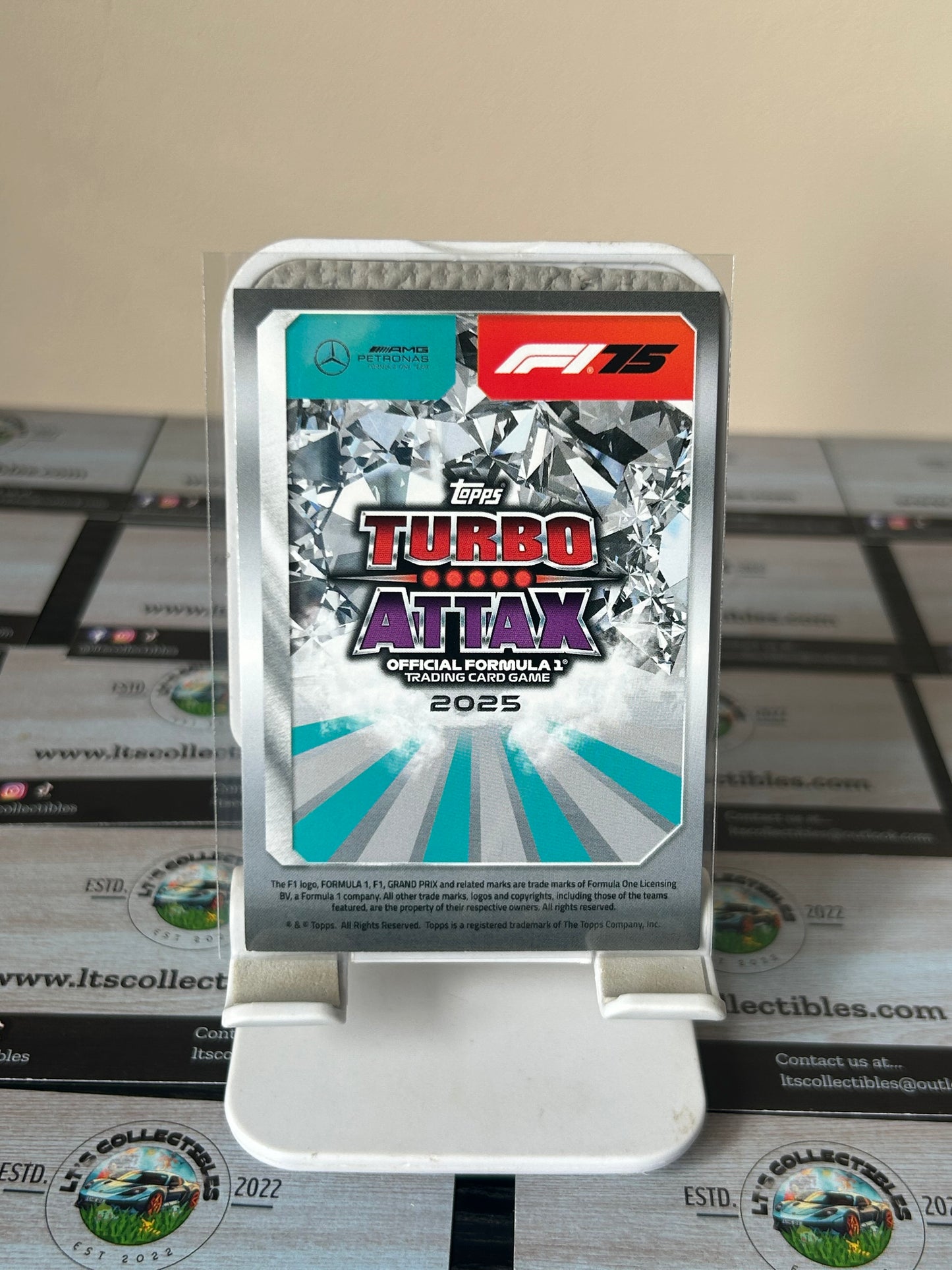 Kimi Antonelli Shakedown Topps Turbo Attax F1 2025