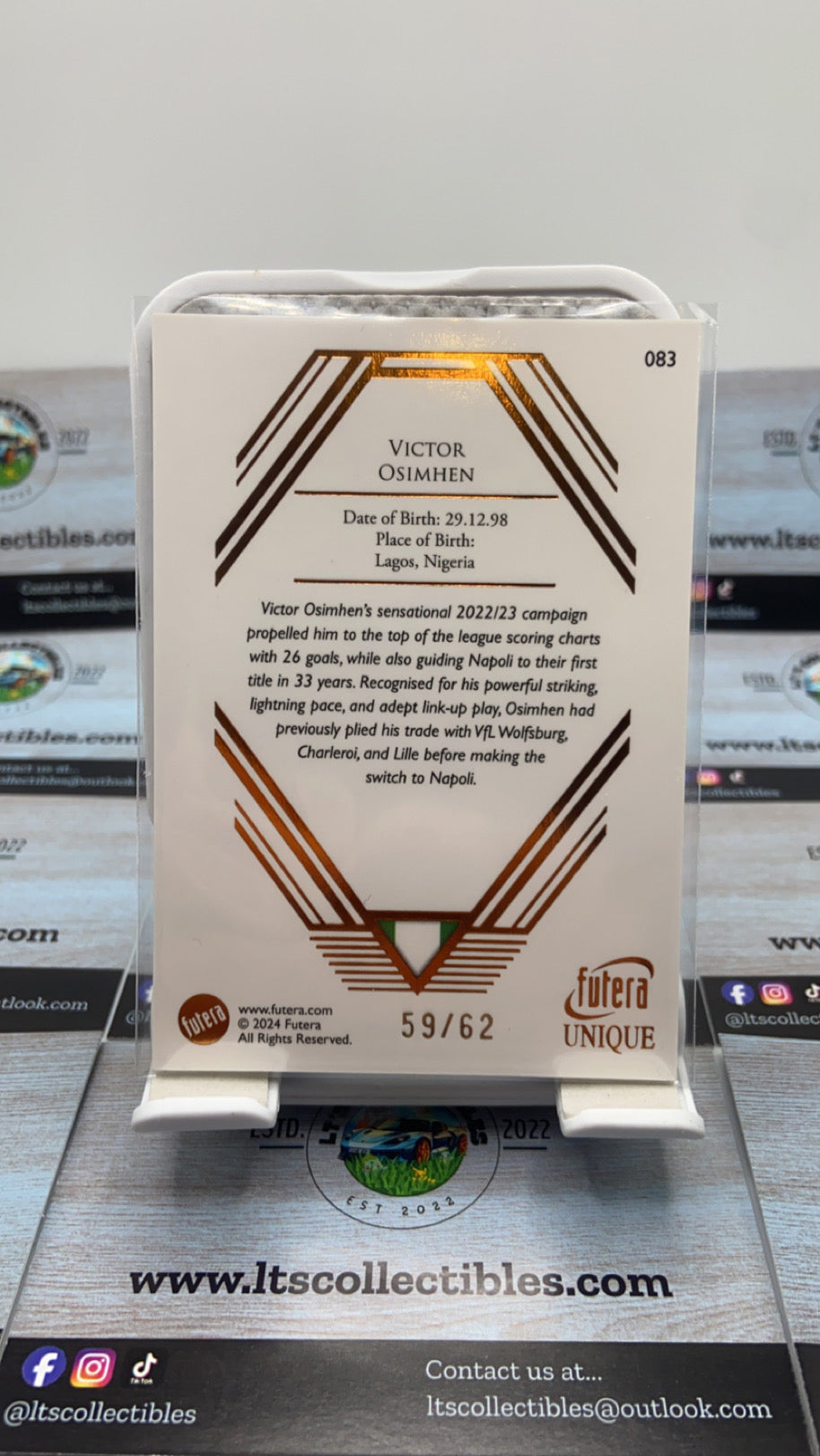 Futera Unique - Victor Osimhen /62