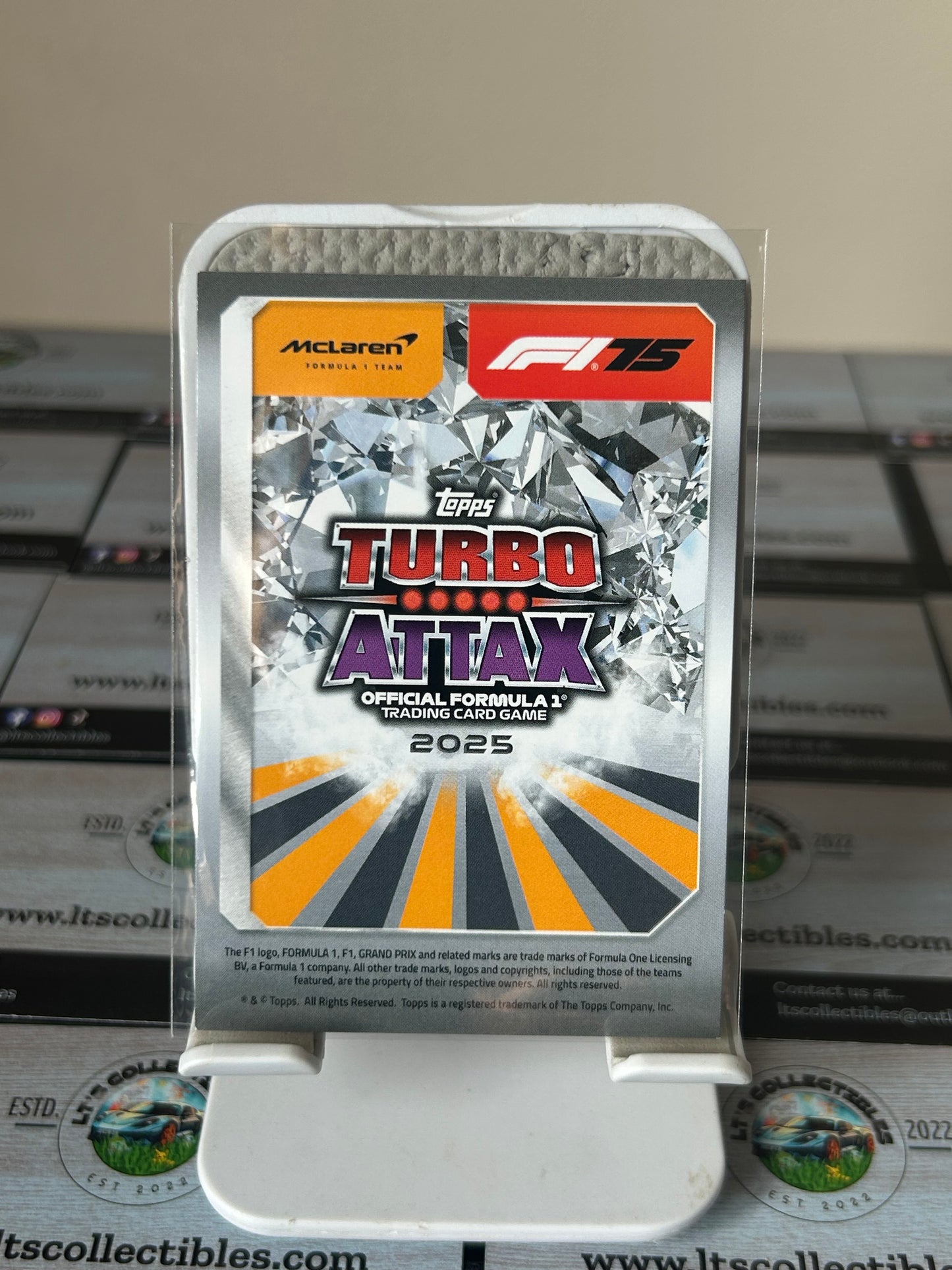 Topps 2025 Turbo Attax - Limited edition Papaya - Llando Norris “LE24”