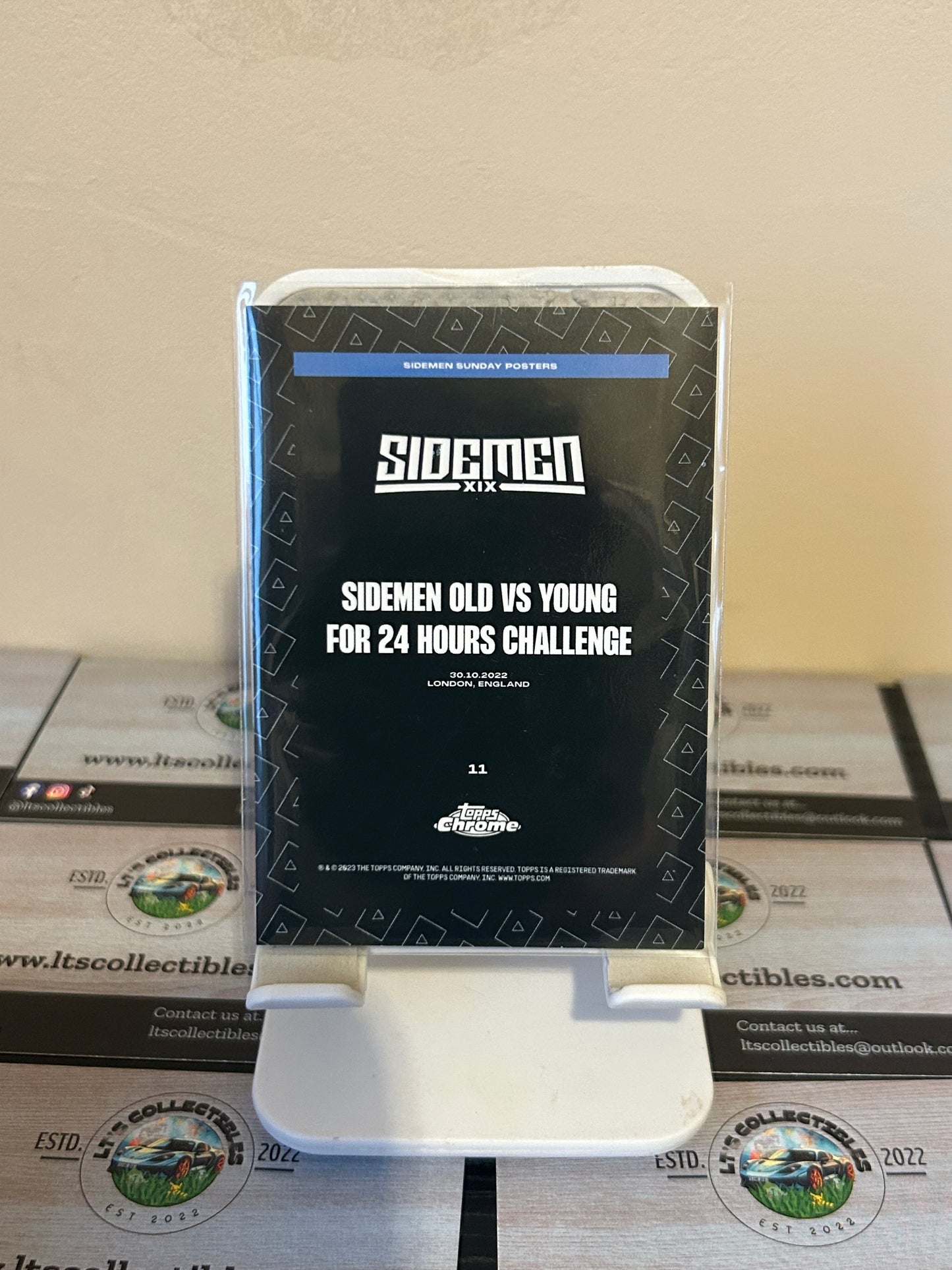 2023 Topps chrome x Sidemen - Old V Young #11