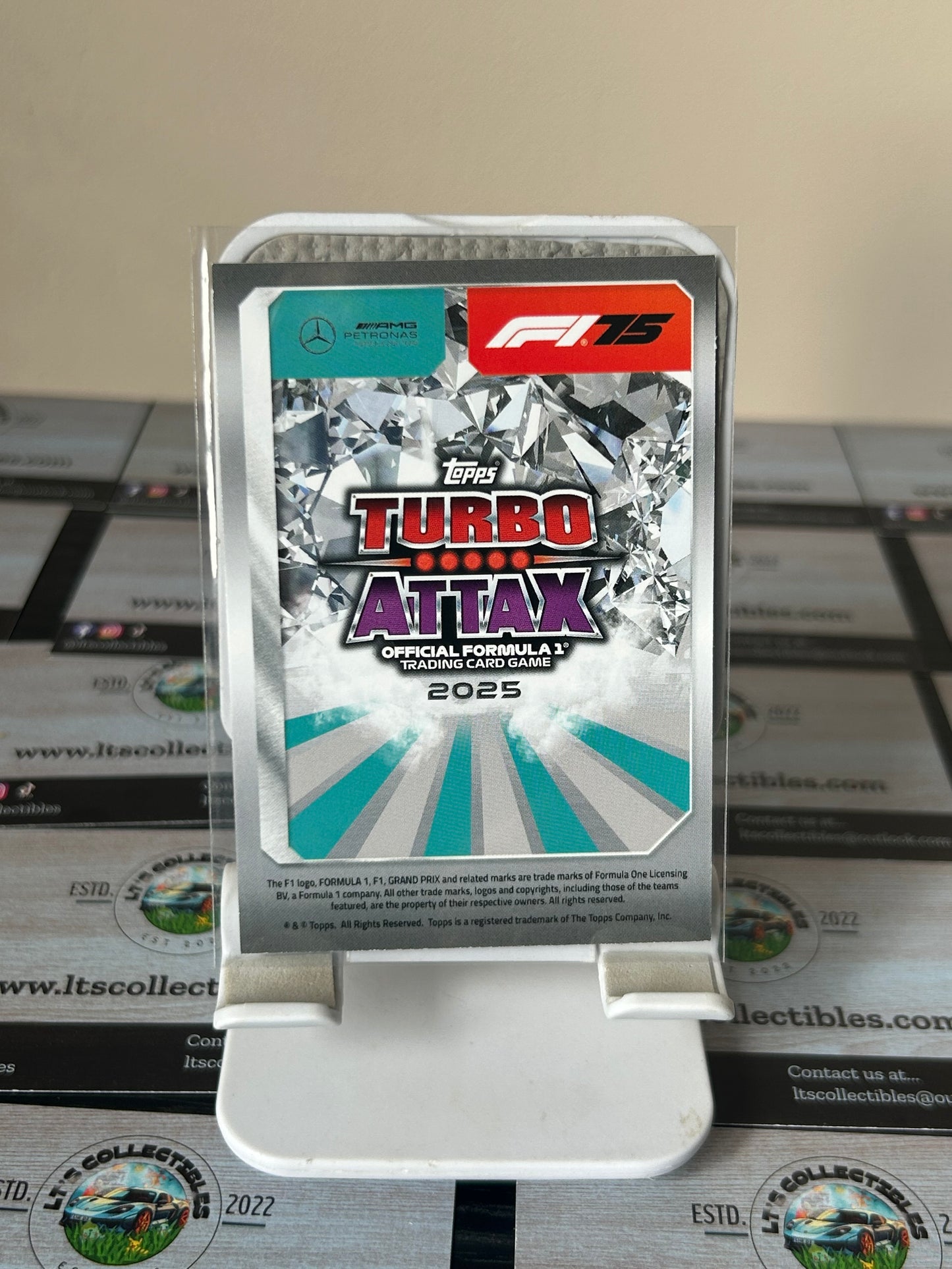 George Russell Topps Turbo Attax 2025 F1 Mercedes Limited Edition LE4
