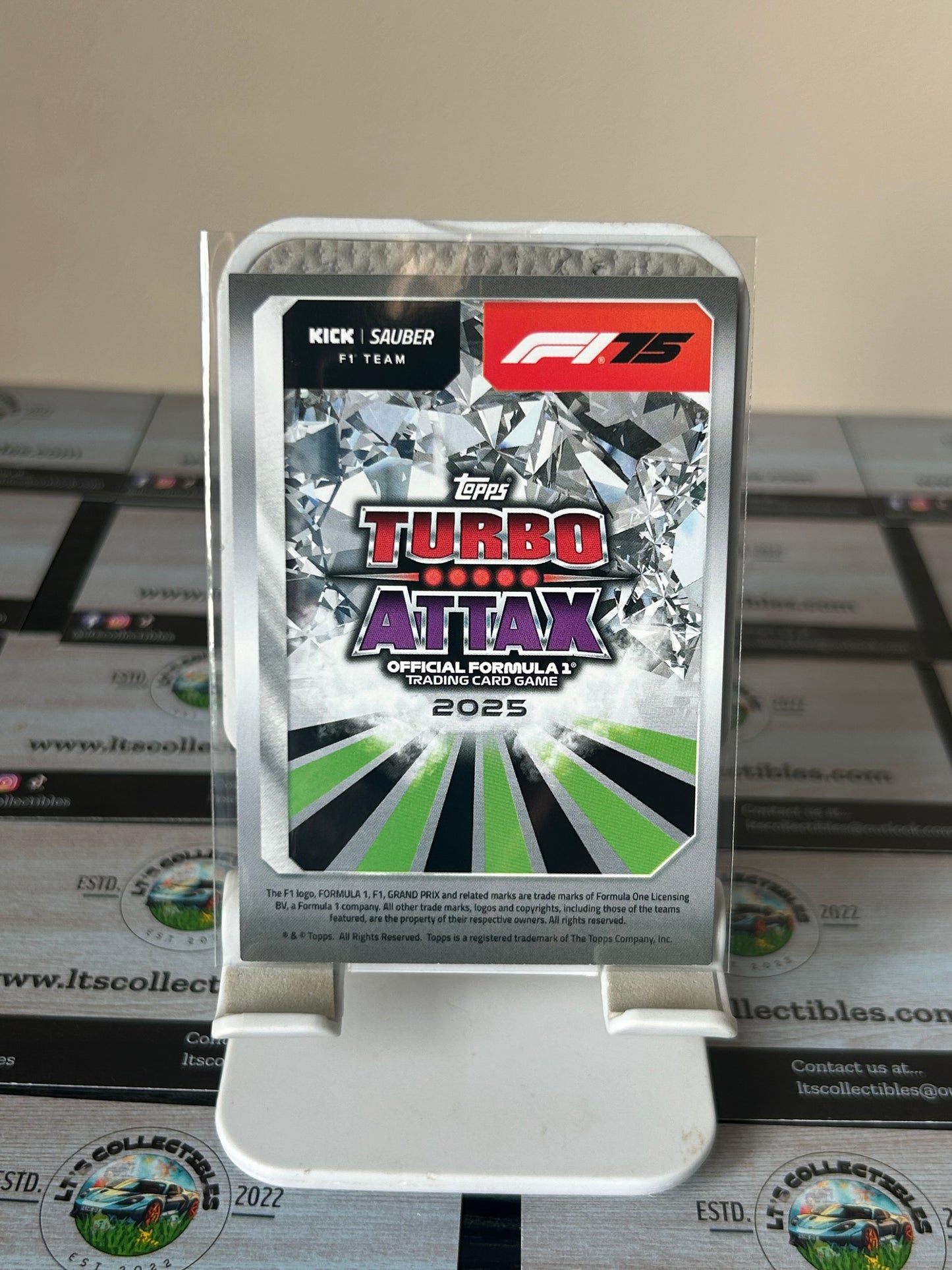 2025 Topps Turbo Attax F1 Nico Hulkenberg #DM5 Exclusive Diamond Edition Haas