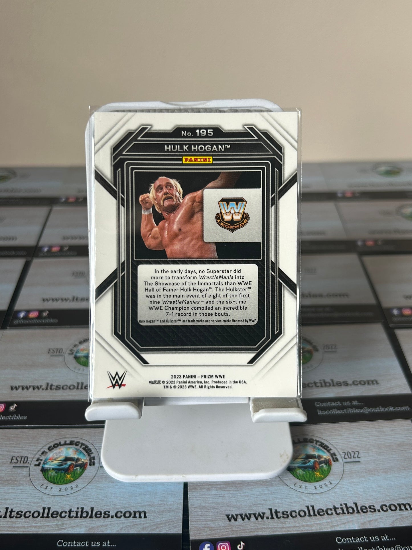 2023 Panini Prizm WWE - Hulk Hogan #195