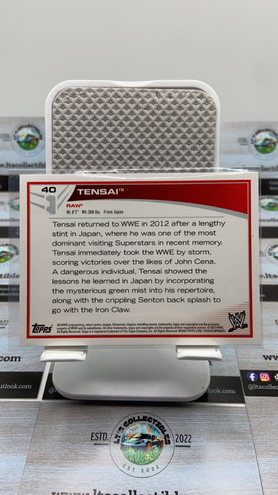 Topps WWE - Tensai