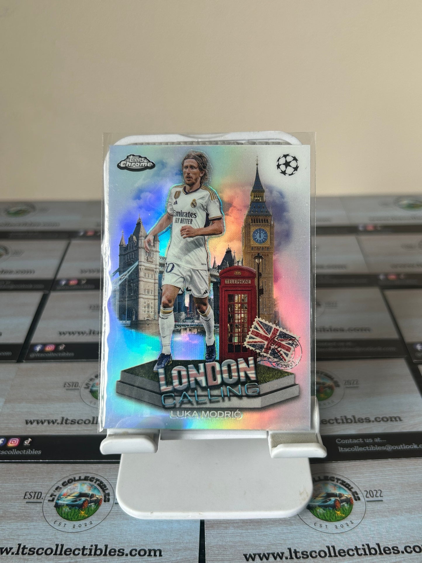 Topps Chrome 23/24 London Calling - Luka Modrić