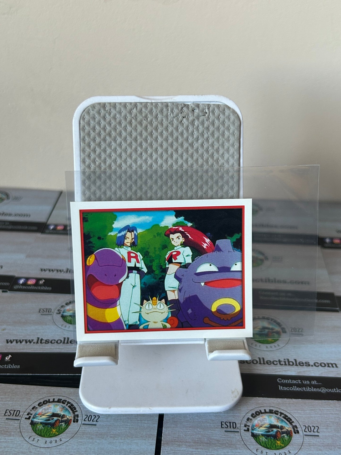 2000 Merlin Pokemon Sticker Cards Series 2 - #19