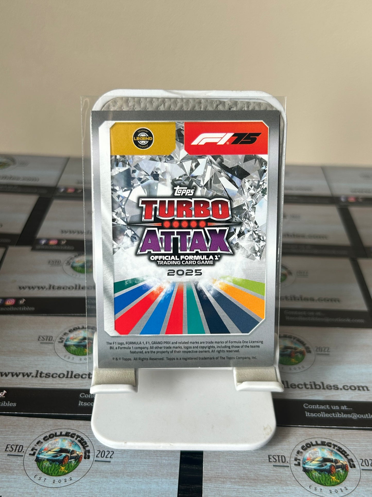 Topps Turbo Attax 2025 Emerson Fittipaldi Limited Edition LE 18