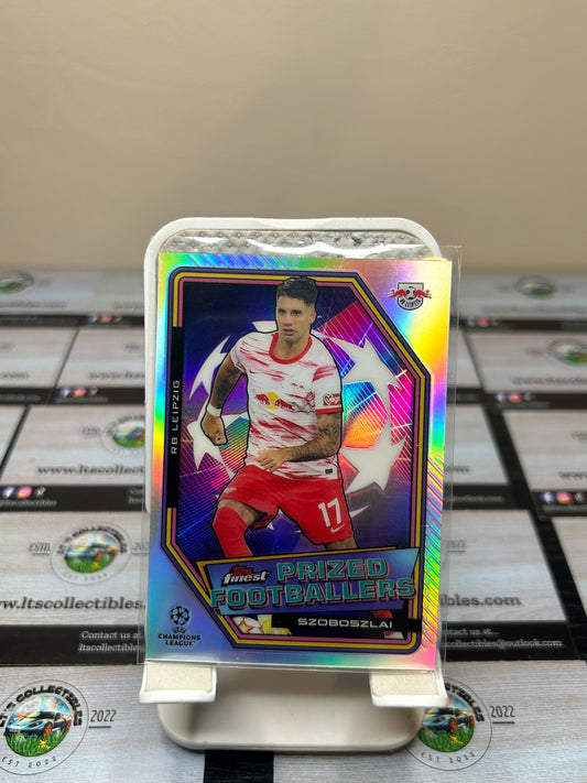Topps Finest UCL 2021-22 - Dominik Szoboszlai Prized Footballers - RB Leipzig
