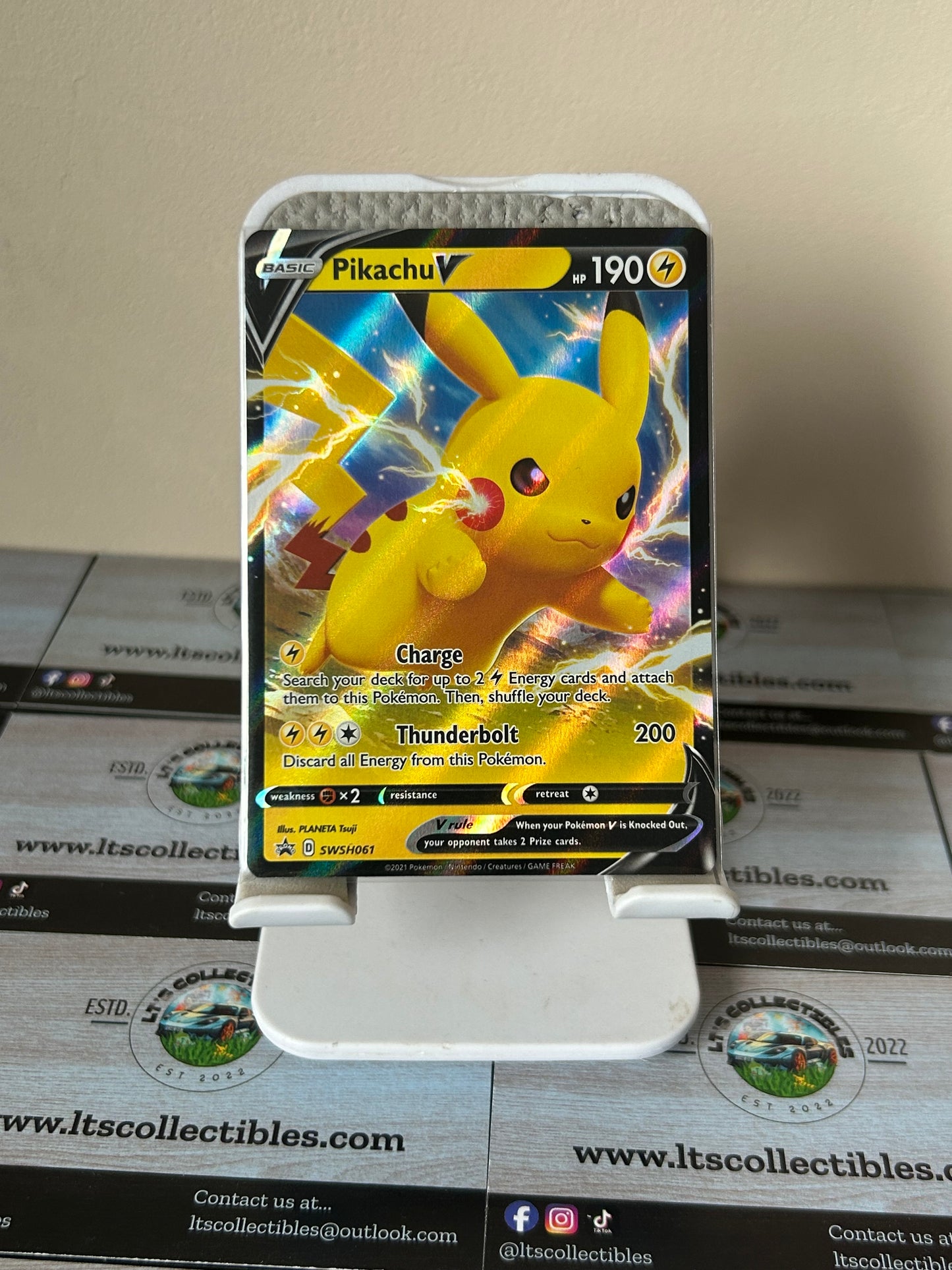 Pokémon - Pikachu V Promo (SWSH061)
