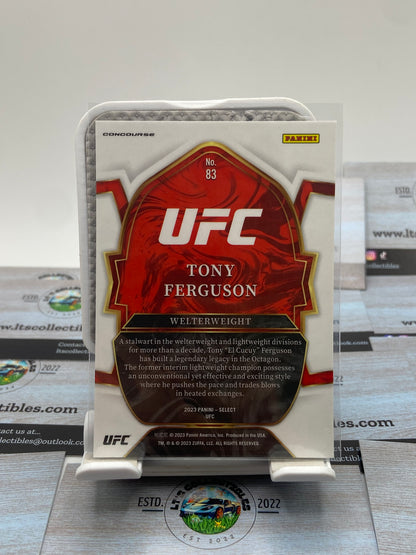 2023 Panini select UFC - Tony Ferguson