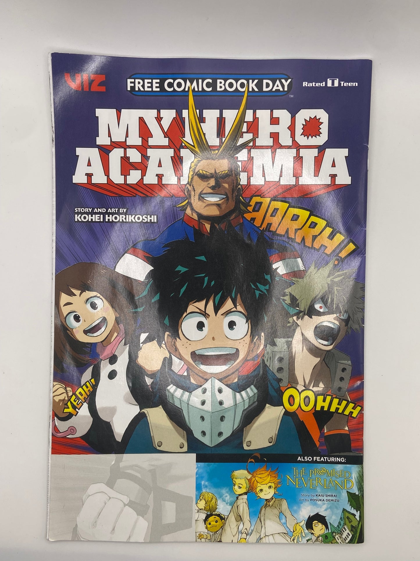 My hero Academia (comic book day)