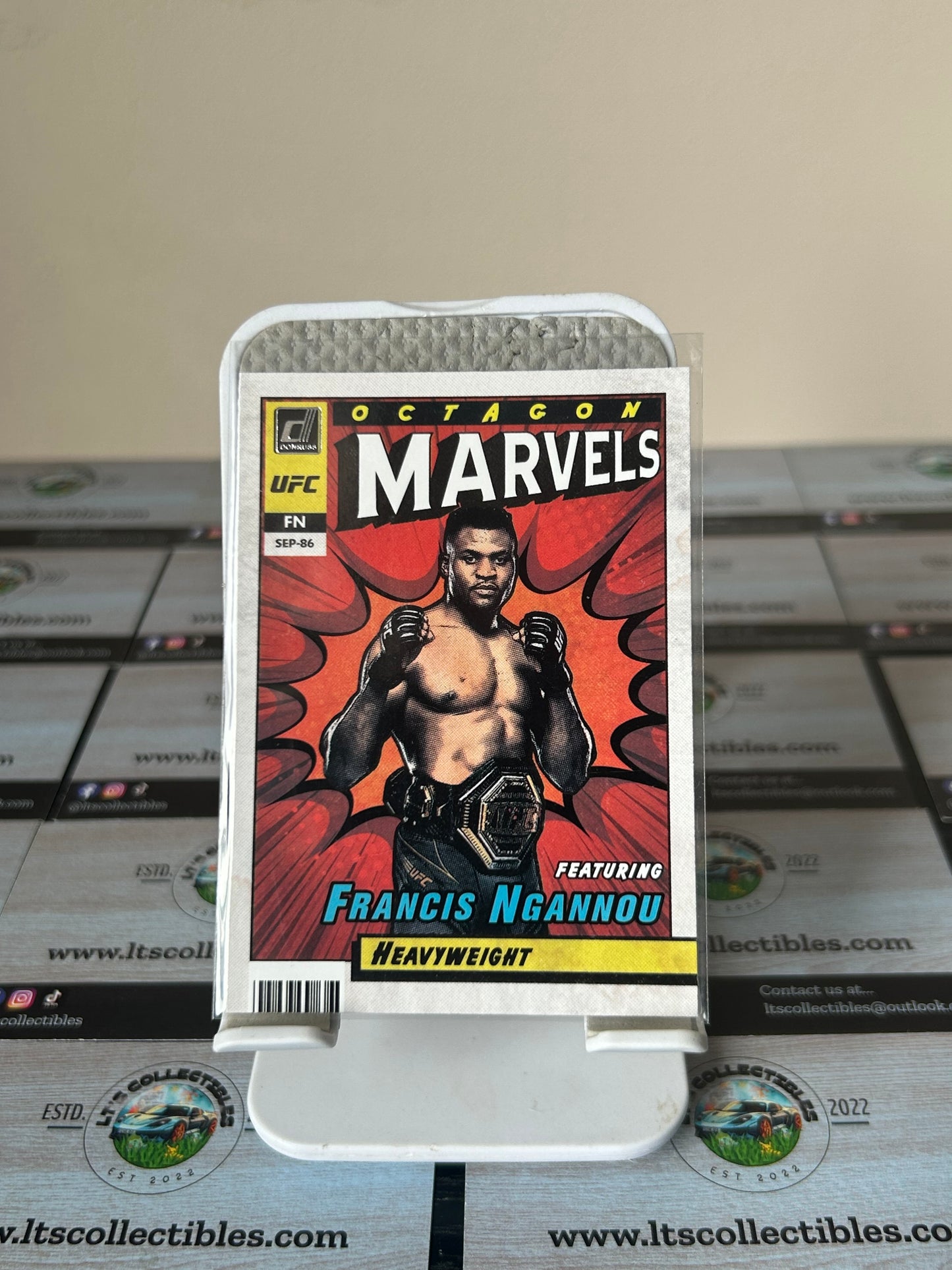 2022 Donruss UFC Octagon Marvels #16 Francis Ngannou