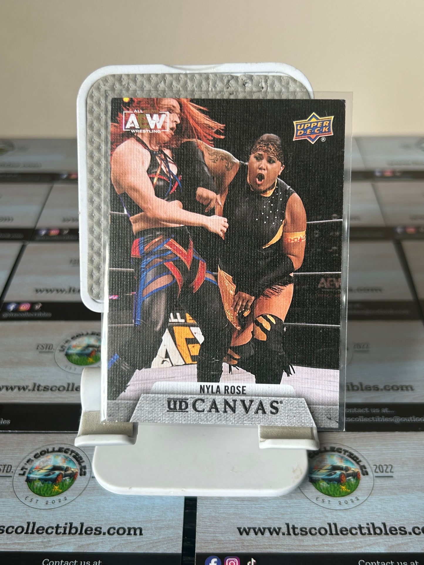 AEW Upper Deck Canvas - C14 - Nyla Rose 
