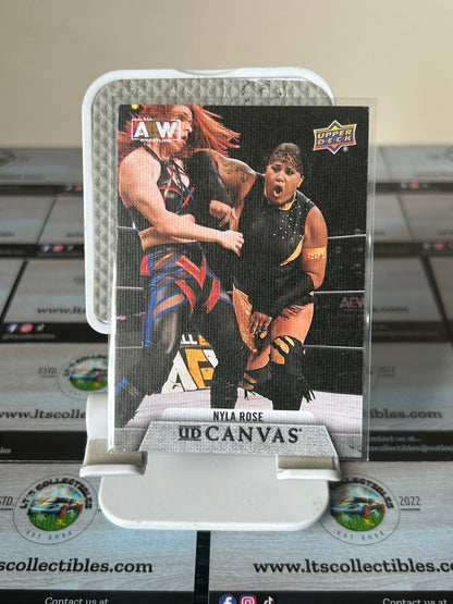 AEW Upper Deck Canvas - C14 - Nyla Rose 