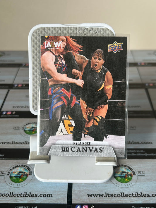 AEW Upper Deck Canvas - C14 - Nyla Rose 