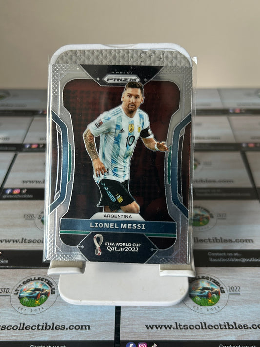 Panini Prizm Soccer World Cup Winning Year Qatar 2022 No. 7 Lionel Messi