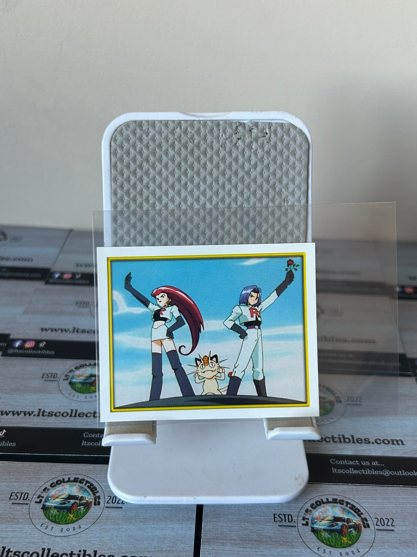 2000 Merlin Pokemon Sticker Cards Series 2 - Team rocket #53