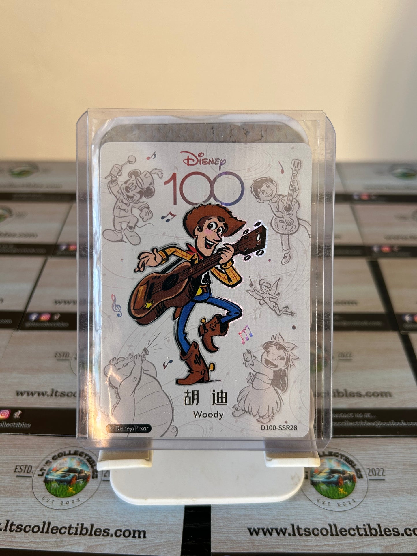 Disney 100 Joyful card fun Woody - D100-SSR28