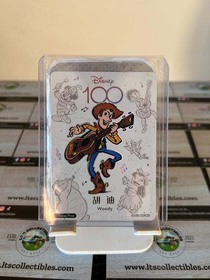 Disney 100 Joyful card fun Woody - D100-SSR28