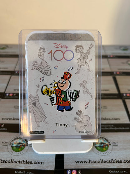 2023 Disney Pixar 100 Joyful Card Fun Orchestra Tinny