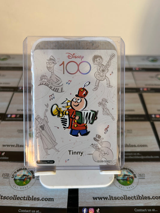 2023 Disney Pixar 100 Joyful Card Fun Orchestra Tinny