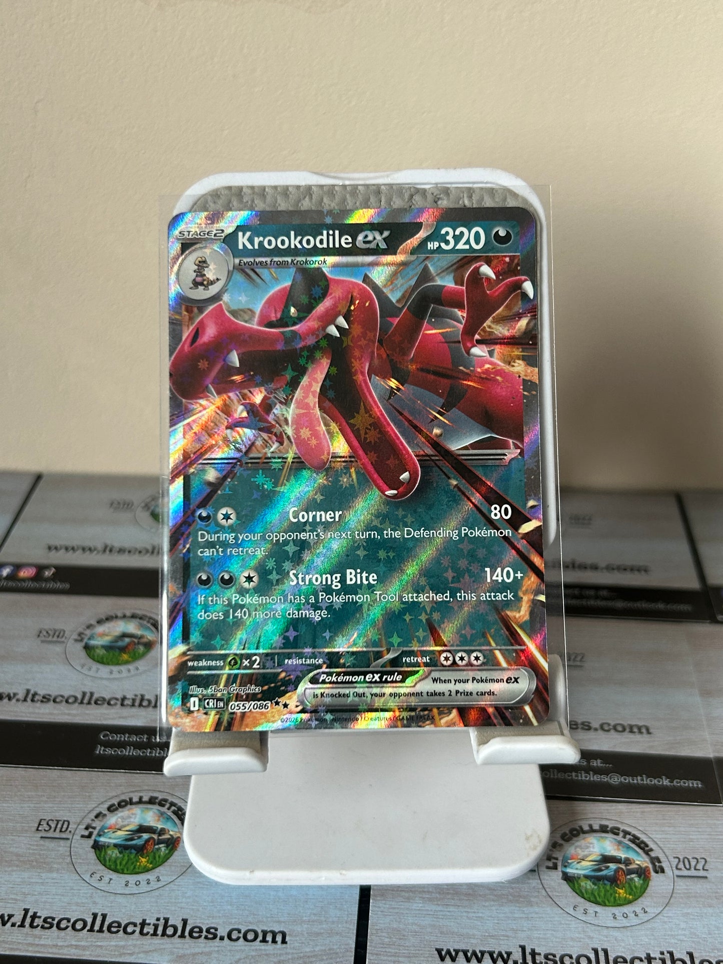 Pokémon - Krookodile EX (055/086)