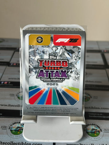 Topps 2025 Turbo Attax - Limited edition Gold - Juan Pablo Montoya “LE22”
