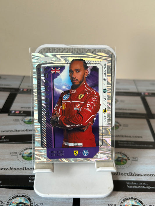 Topps Turbo Attax F1 2025 Lewis Hamilton Ferrari Amethyst Limited Edition #LE20