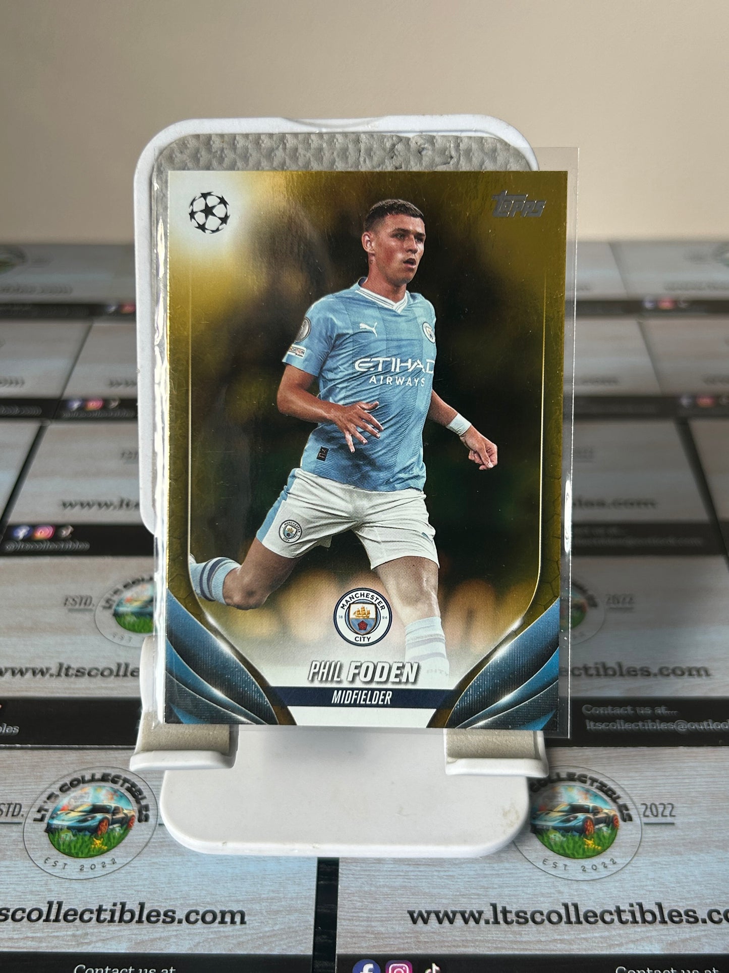 Topps UCC 23/24 - Phil Foden - Gold Starball