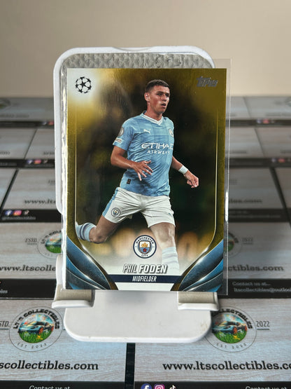 Topps UCC 23/24 - Phil Foden - Gold Starball
