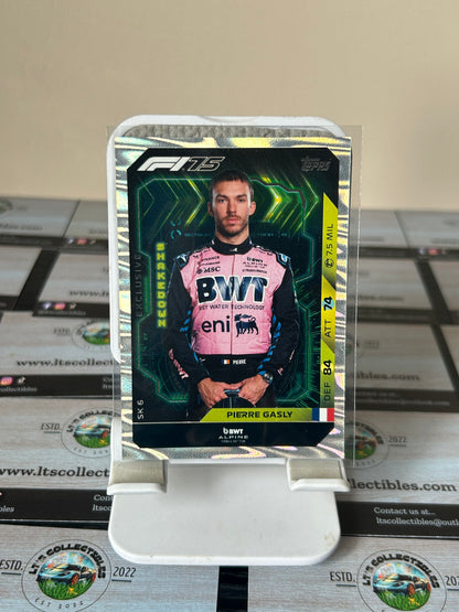 2025 Topps Turbo Attax F1 - Pierre Gasly Shakedown Exclusive SK6 Card