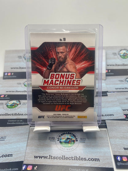 2022 panini Prizm UFC - Connor McGregor Bonus machines