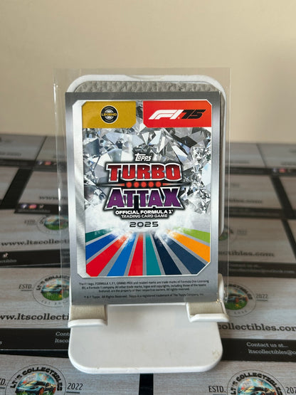 Topps Turbo Attax 2025 Gerhard Berger Gold Limited Edition LE 21