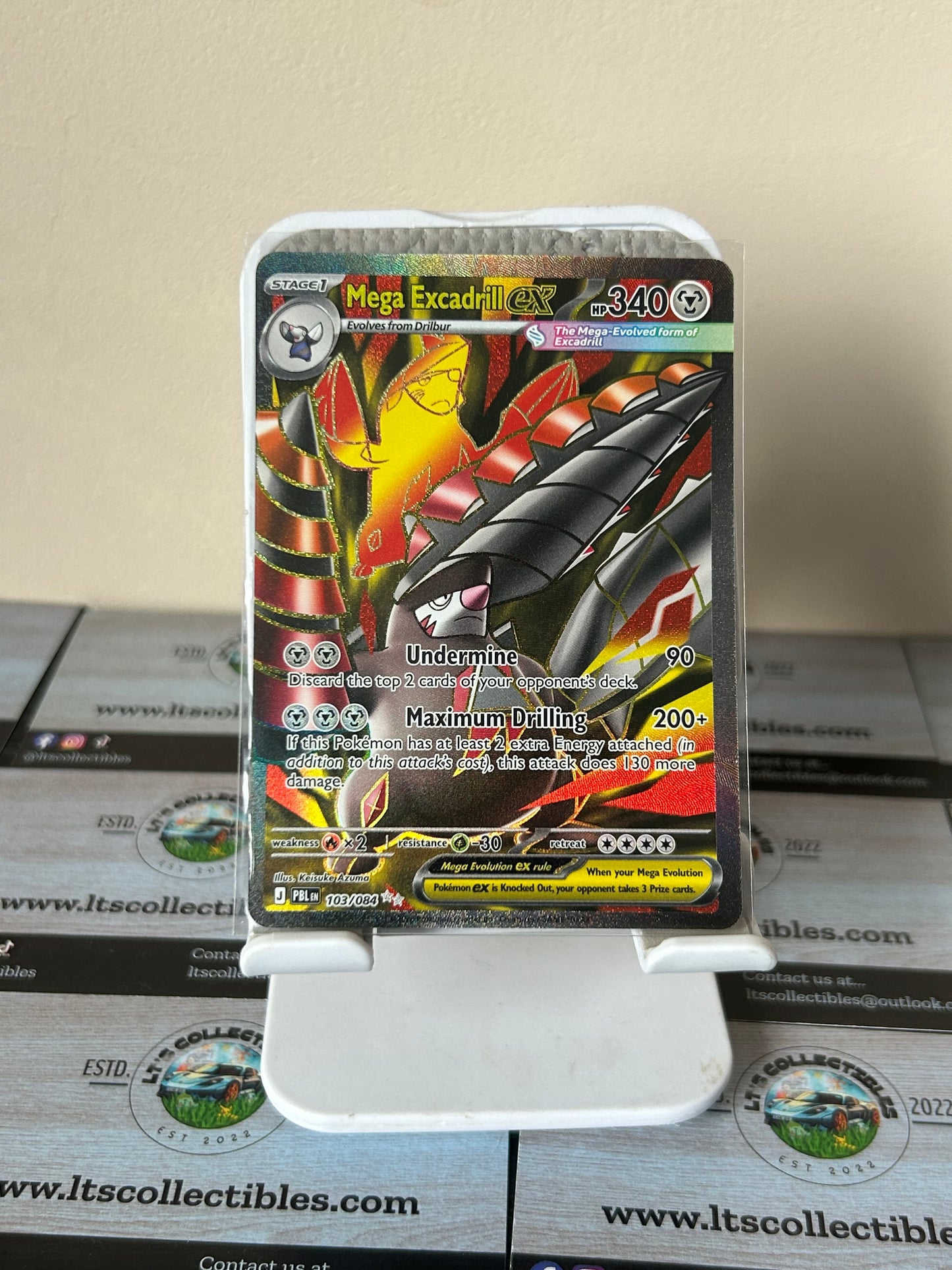 Pokémon - Mega Excadrill (103/084) Full art