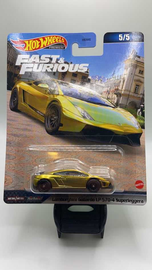 Hot Wheels Premium - Fast & Furious Lamborghini Gallardo LP570-4 Superleggera