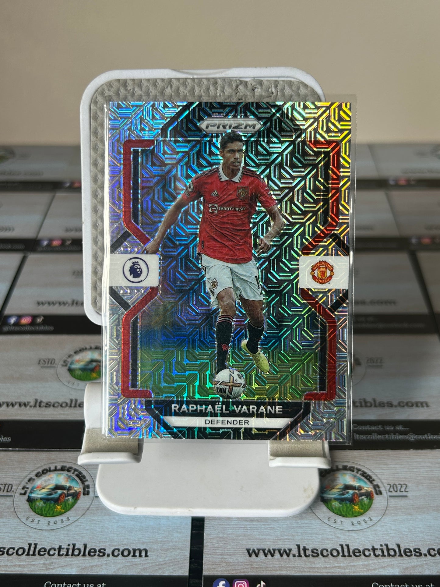2022-23 Panini Prizm Premier League - Raphael Varane - Manchester United