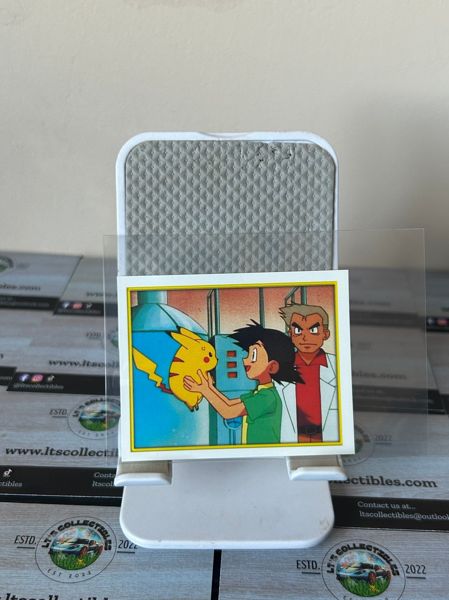 2000 Merlin Pokemon Sticker Cards Series 2 - #07