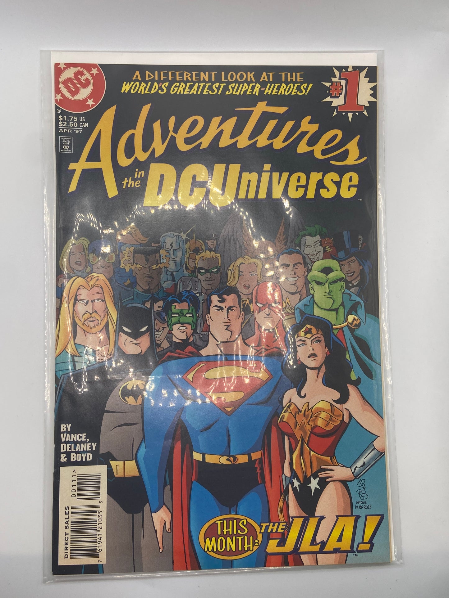 DC Comics - Adventures in the DC Universe #1