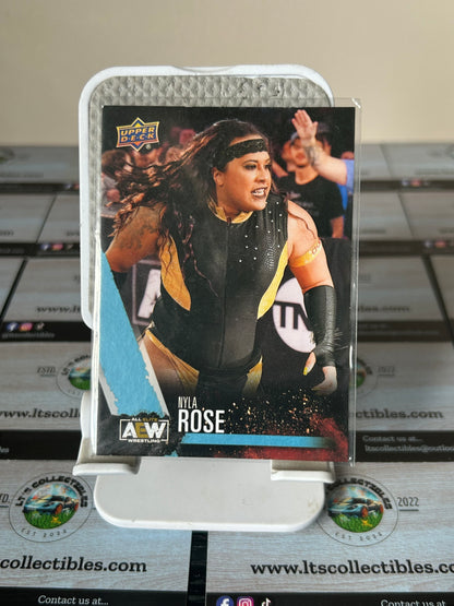 2021 Upper Deck - Nyla Rose #50 AEW 1ST Edition
