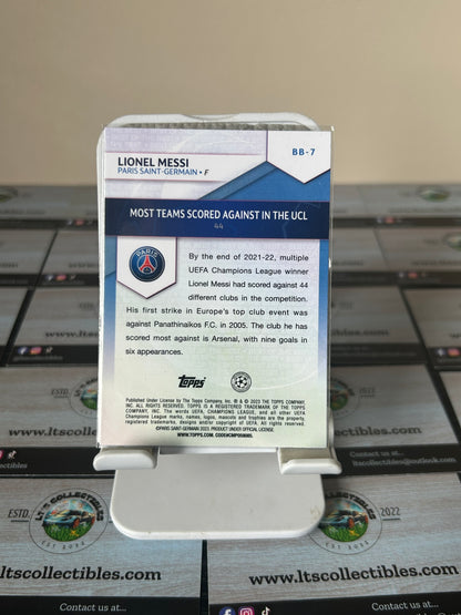 2023 Topps UCL Club Competition Best Of The Best Lionel Messi