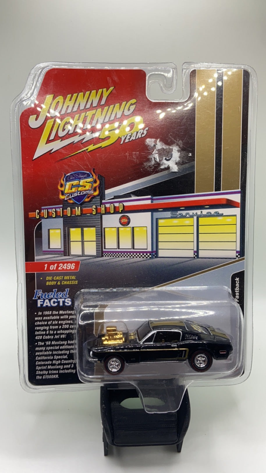 Johnny Lightning - 1968 Mustang - 1 of 2496