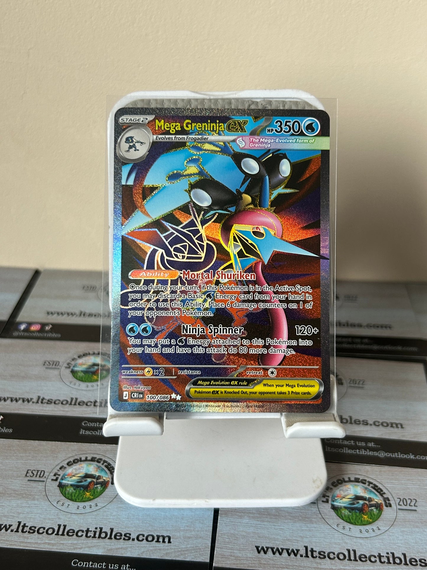 Pokémon - Mega Greninja EX (100/086)