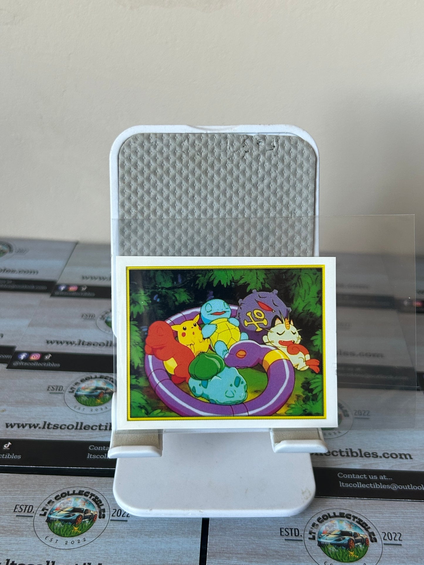 2000 Merlin Pokemon Sticker Cards Series 2 - #137