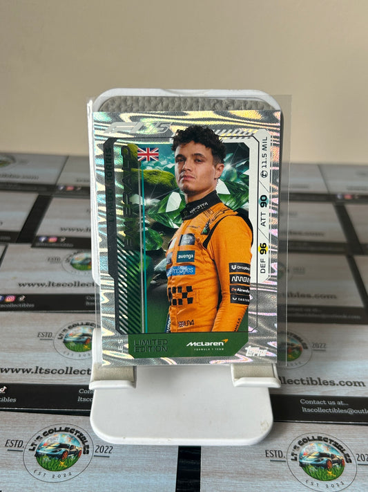 Topps 2025 Turbo Attax Lando Norris, Emerald Limited Edition