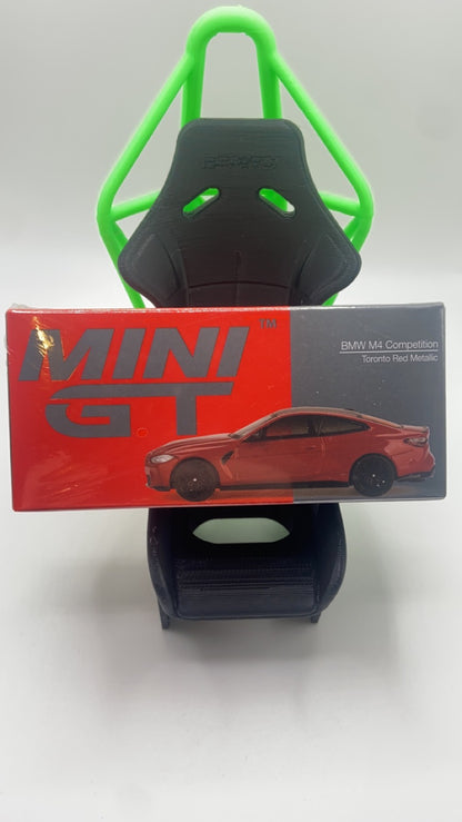 Mini GT #566 - BWM M4 Competition (Toronto Red Metallic)