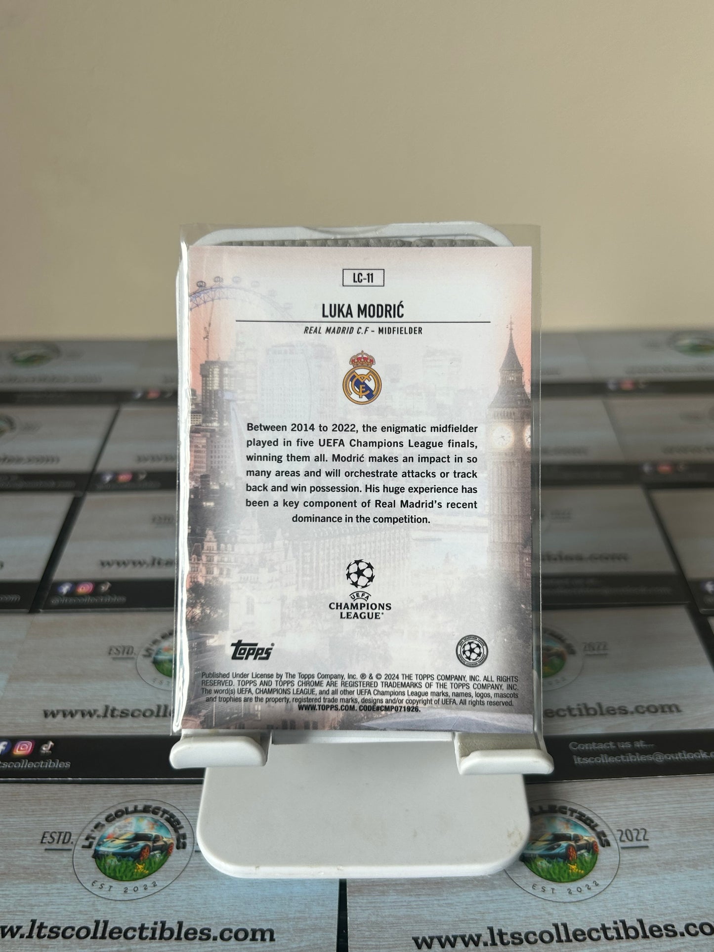 Topps Chrome 23/24 London Calling - Luka Modrić