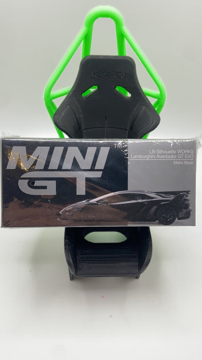 Mini GT #502 - LB-Silhouette Works Lamborghini Adventador GT EVO (Matte Black)