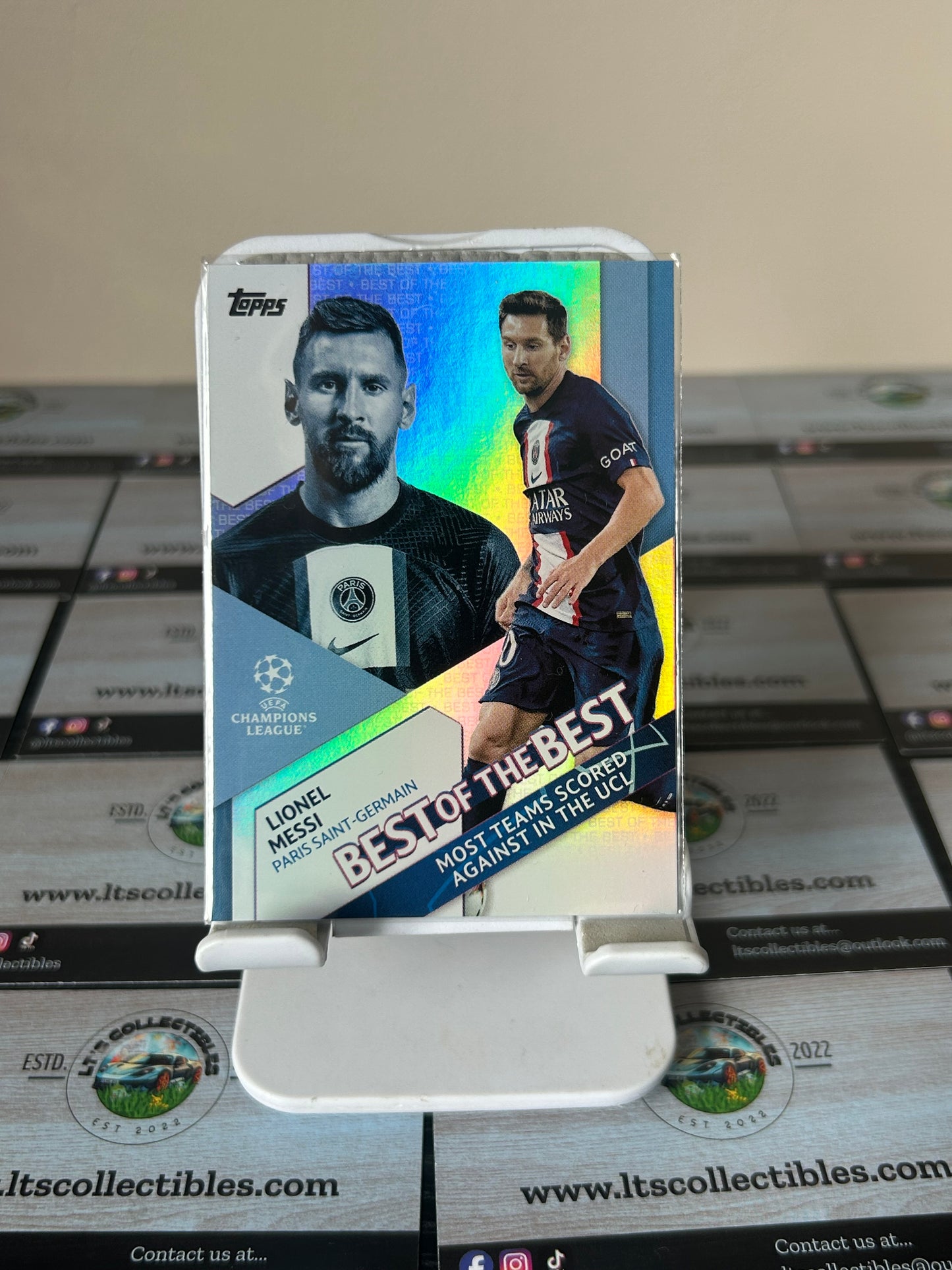 2023 Topps UCL Club Competition Best Of The Best Lionel Messi