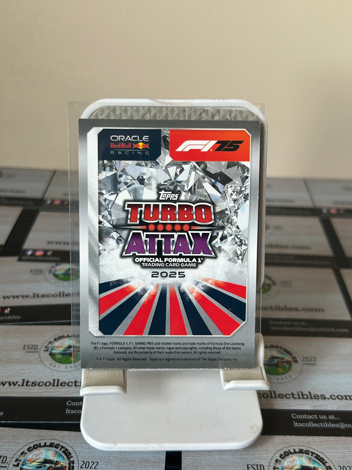 Topps F1 Turbo Attax Max Verstappen Orange Limited Edition 2025